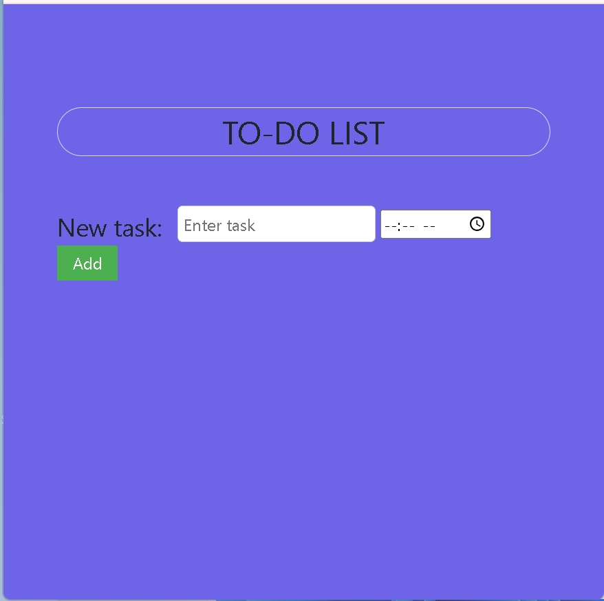 an image of to-do list app